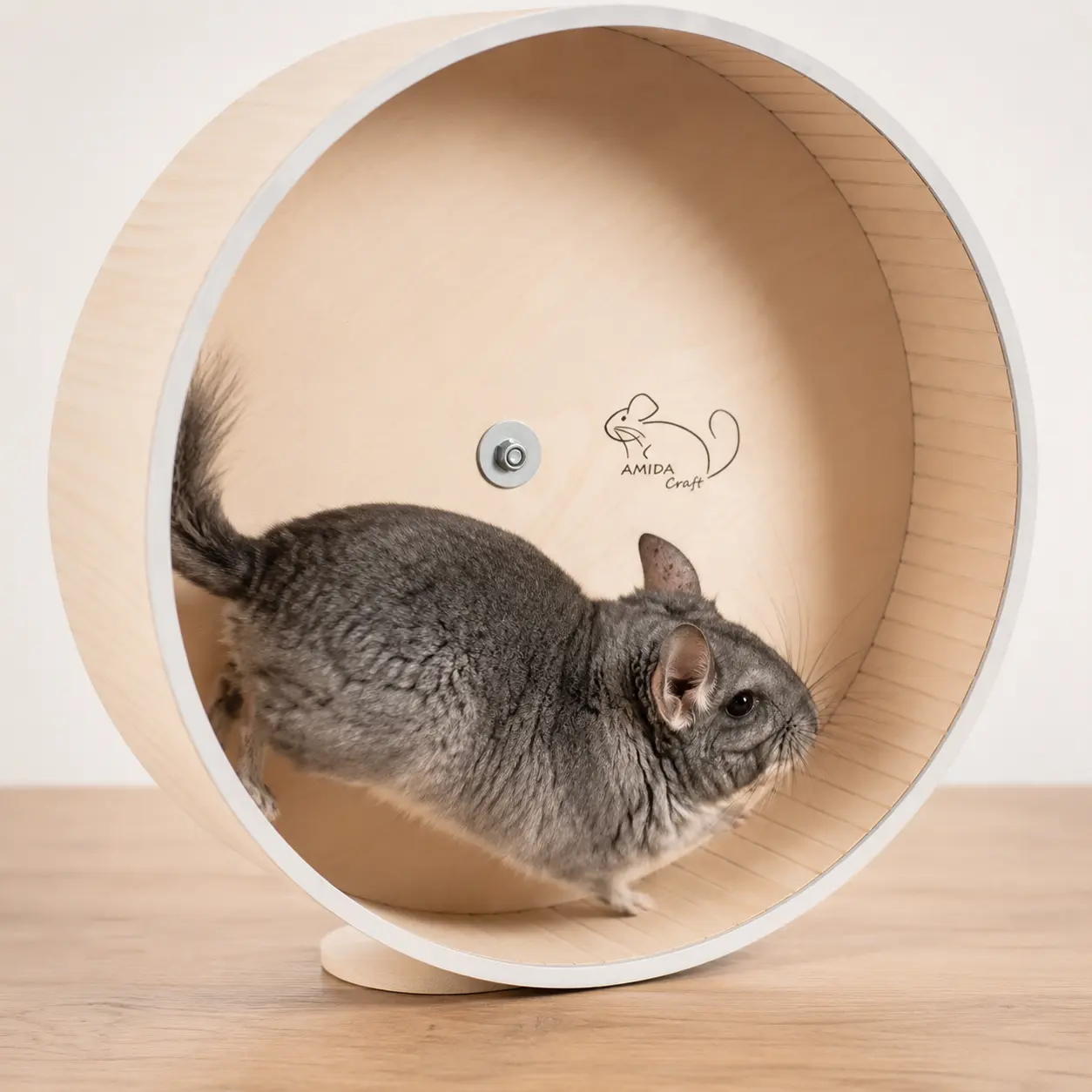 15 inch solid metal exercise wheel for chinchilla